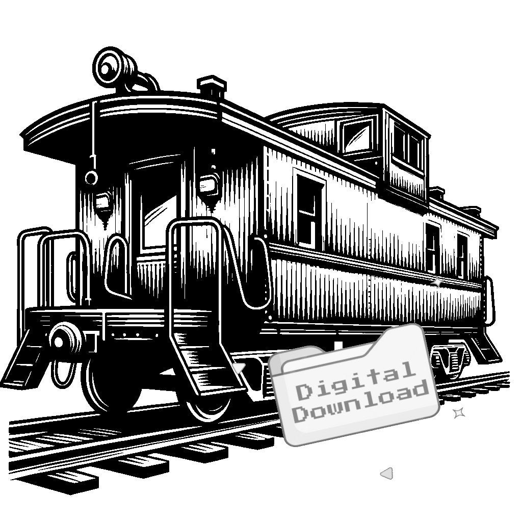 Caboose SVG Bundle - Etsy