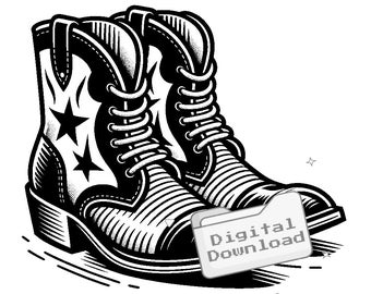 Rodeo Clown Shoes SVG bundle