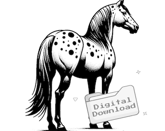 Appaloosa Horse SVG bundle