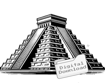 Mayan Pyramid SVG bundle