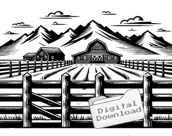 Ranch Zaun SVG Bundle