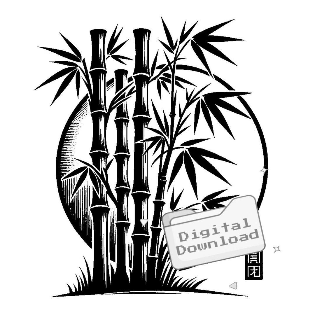 Bamboo SVG Bundle - Etsy