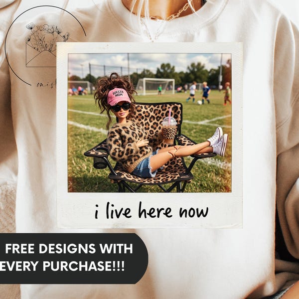 I live here now Soccer Mom Png, Funny Disgusting Doll Face Meme PNG, Disgusted Retro Doll Sublimation Design, funny mom digital design