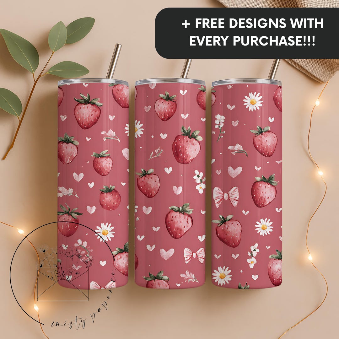 20 Oz Skinny Tumbler Sublimation Design Digital Download PNG Instant ...