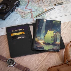 Cute Passport Cover, Cute Animal Design, Travel Document Holder, Adorable Passport Case, Travel Wallet, Animal Lover Gift