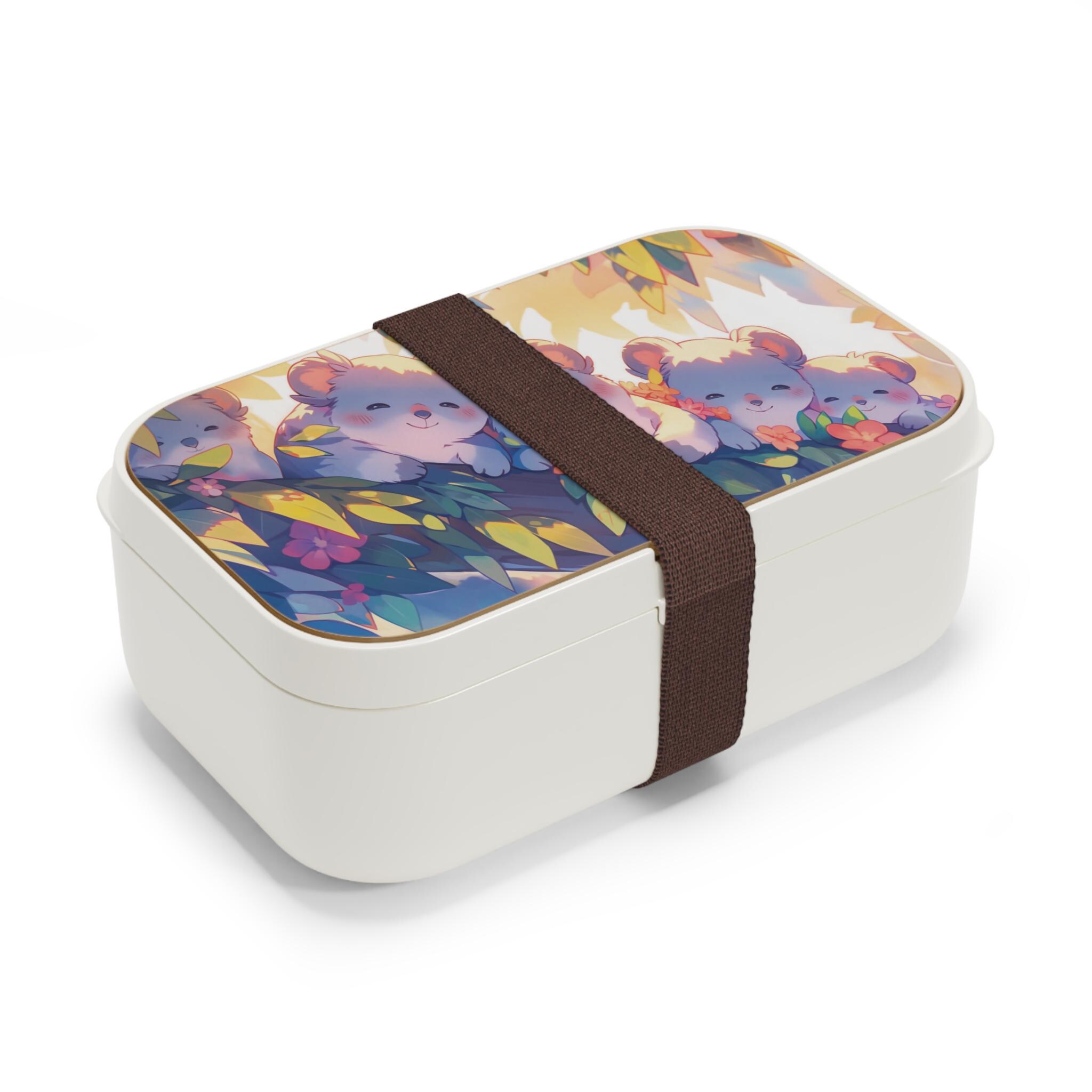 コアラ弁当箱：子供向け動物テーマ、シリコン＆木製 - Etsy 日本