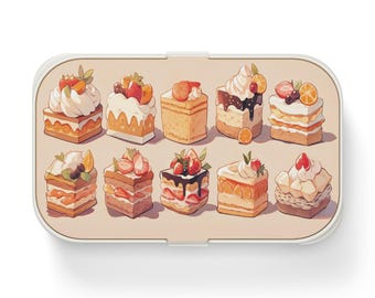 Kawaii Bento Lunch Box: Anime Pastries, Japanese Meal Prep