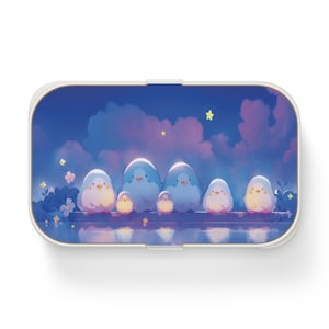 Bento Lunch Box, Cute Kawaii Animal Design, Kids Lunch Container, Food Storage Container, Japanese Style Bento Box, Lunchbox for School