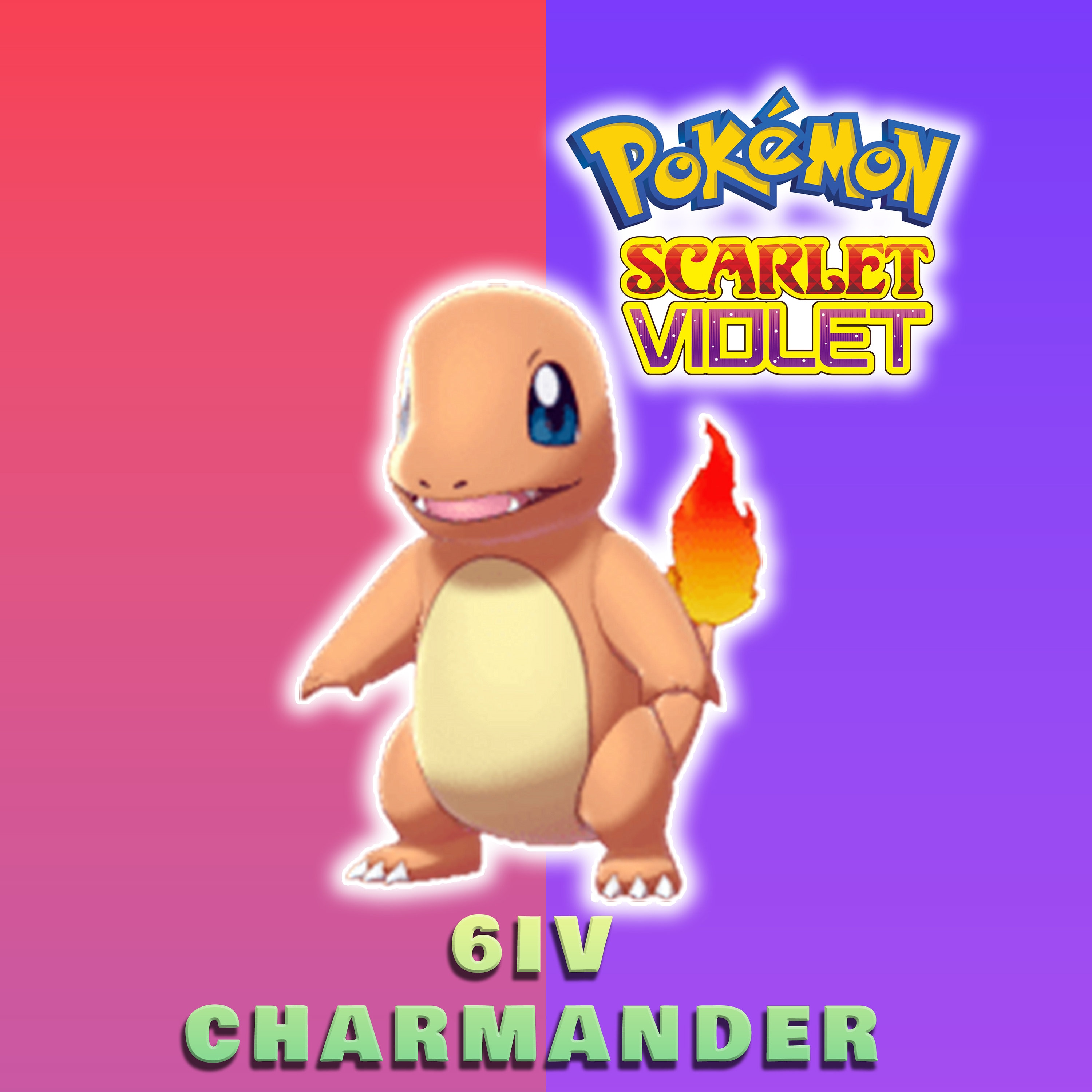 Shiny Charmander Etsy