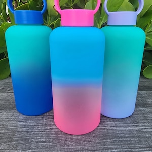 Ombre Water Bottle: Personalized Reusable Bottle, BPA Free 33oz