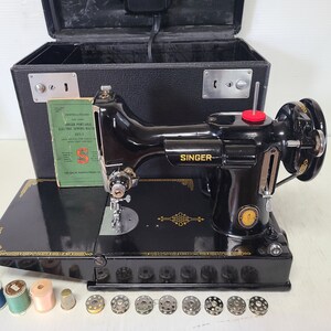 Refurbished 1951 Centennial Singer Featherweight