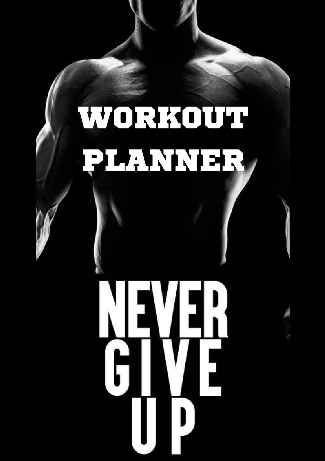 52 Weeks Workout Planner Editable PDF / Printable Workout Planner ...