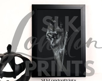 spiderweb prints | halloween printable wall art | halloween decor | halloween posters | halloween print | halloween printable