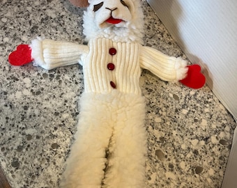 Pupazzo di peluche Lambchop di Sherri Lewis Enterprises