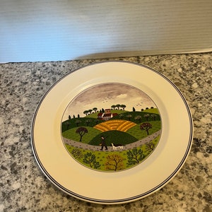 Villeroy & Boch Design Naïf dinner plate hunter and dog