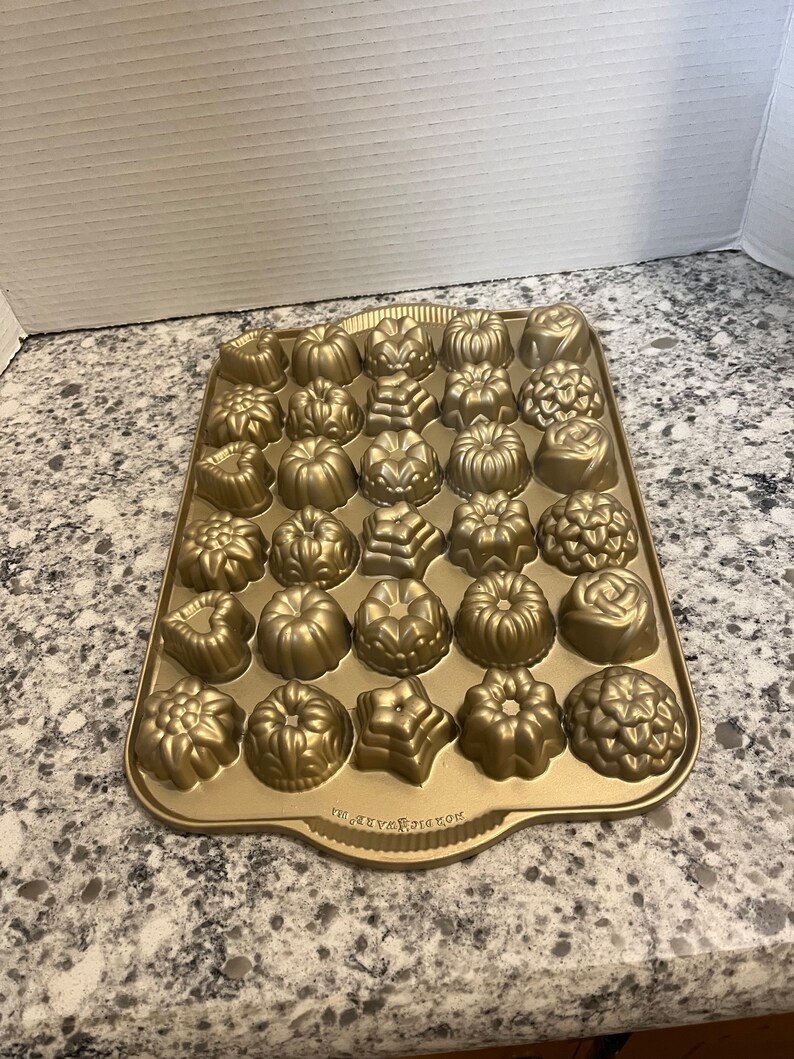 Nordic Ware Bundt Tea Cake and Candies Pan Etsy