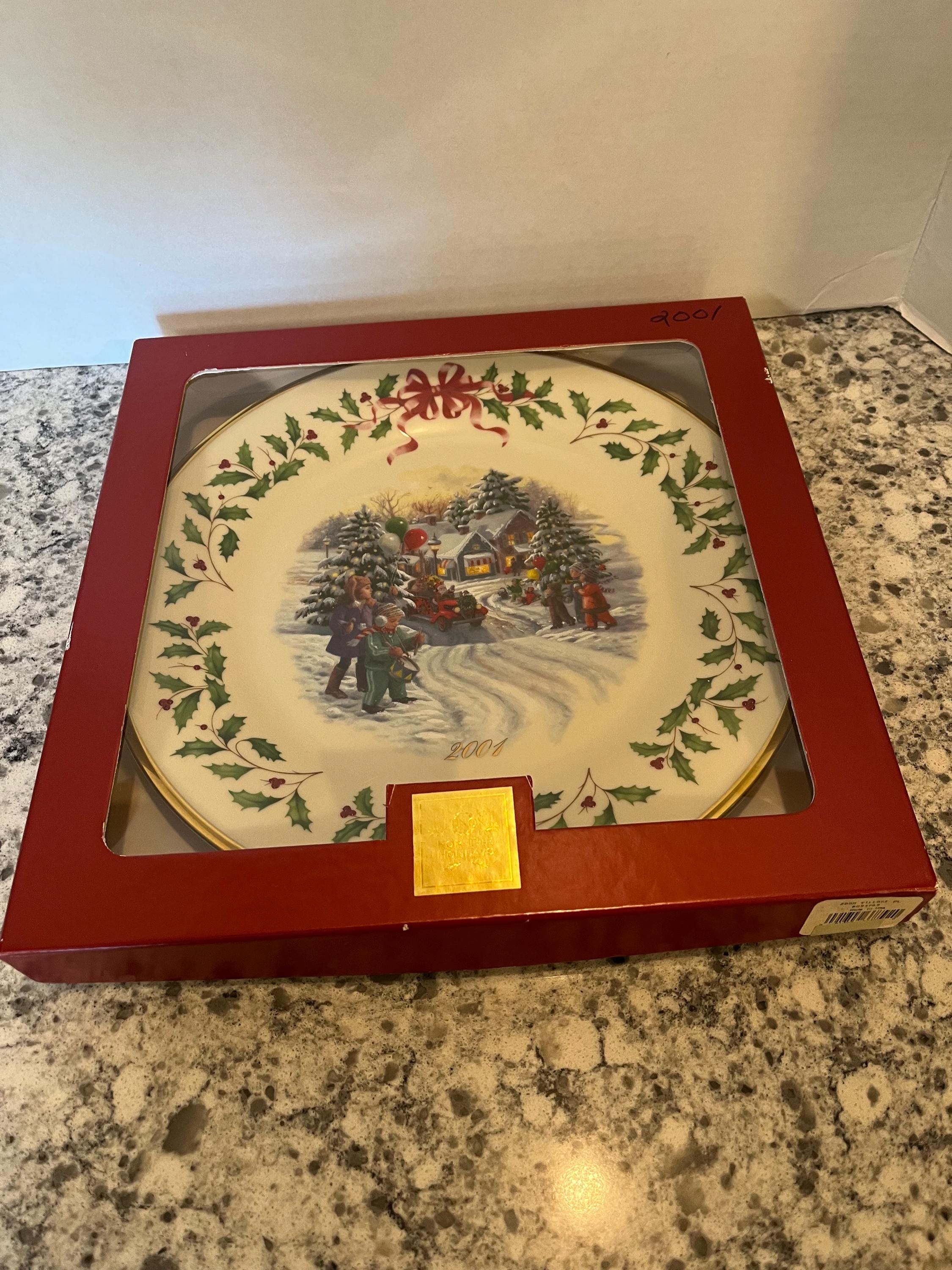 Lenox Christmas Plates - Etsy