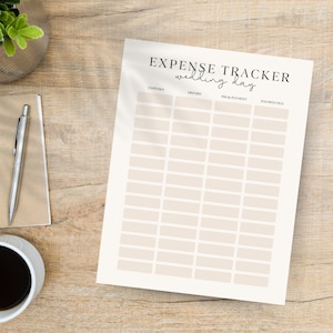 Wedding Expense Tracker, Hochzeitsplaner-Leitfaden, LGBTQ+, Ehe, Hochzeitsvorlage, Canva Template