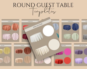 Wedding Planner Design Tool | Round Tables | Wedding Designer Templates | Wedding Planning Visuals | For Wedding Planners | Event Visuals