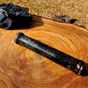 Handmade Orgonite Wand Handle for custom screw on tops
