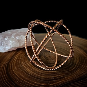 Ra-Mu Cubit Tensor Ring: Genesa crystal, spiritual protection, healing tools.