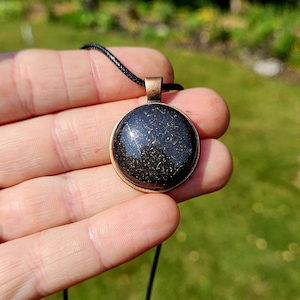Handcrafted Orgonite Pendant: EMF & Psychic Protection Jewelry
