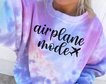 Travel Sweatshirt Travel Shirt Traveling Tee Airplane Mode Sweatshirt Gift For Traveler Vacation Sweatshirt Trending Shirt Plane Trip Shirt