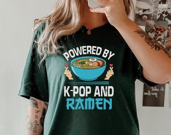 Ramen Noodles Shirt, KPOP Shirt, K Pop Shirt, Ramen Noodles And K Pop, Boba Shirt, Ramen Lover Shirt, K Pop Lover Shirt, Boba Lover Shirt