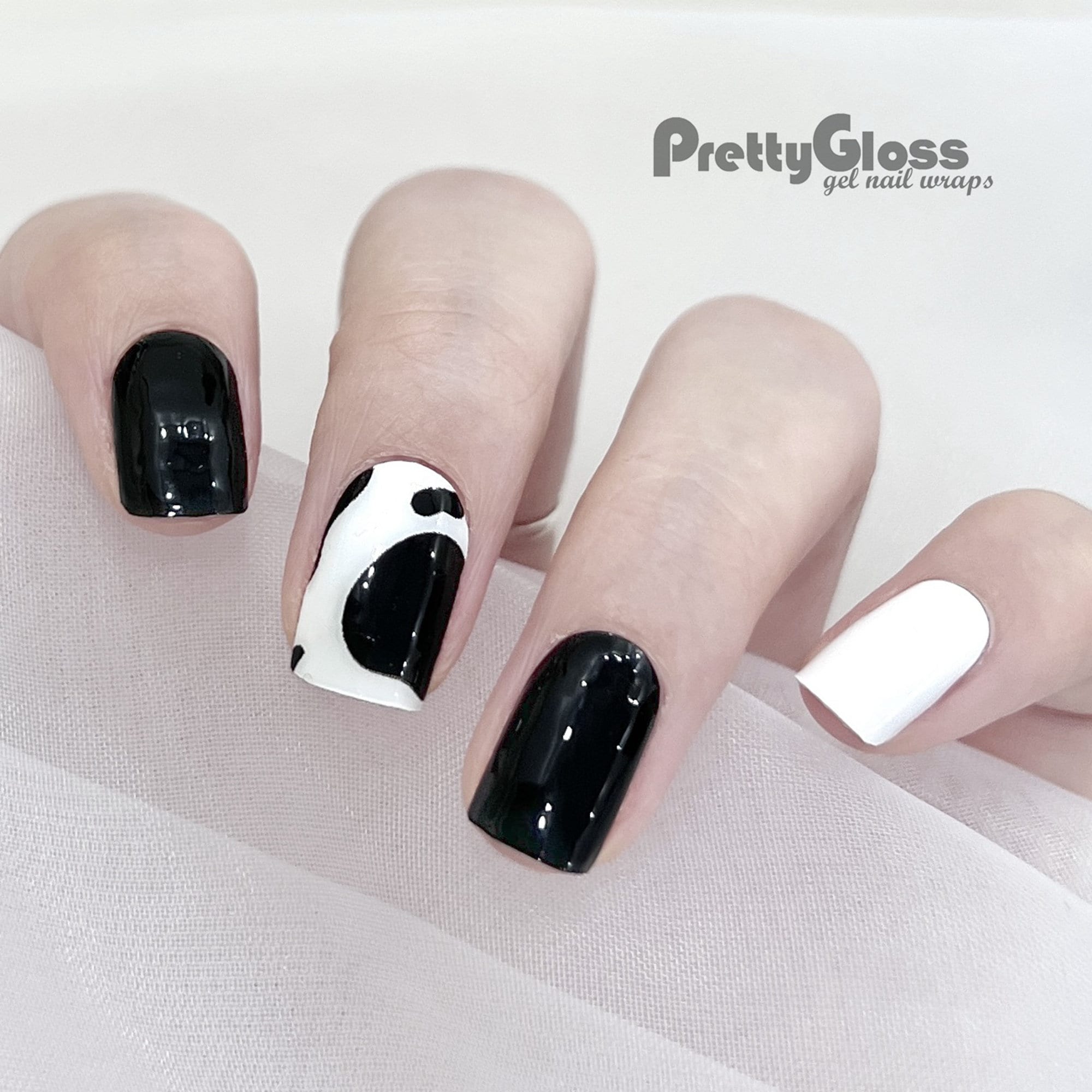 Aimeili 2Pcs Black and White Best Opaque Gel Polish Kit for Nail Art –  AIMEILI GEL POLISH