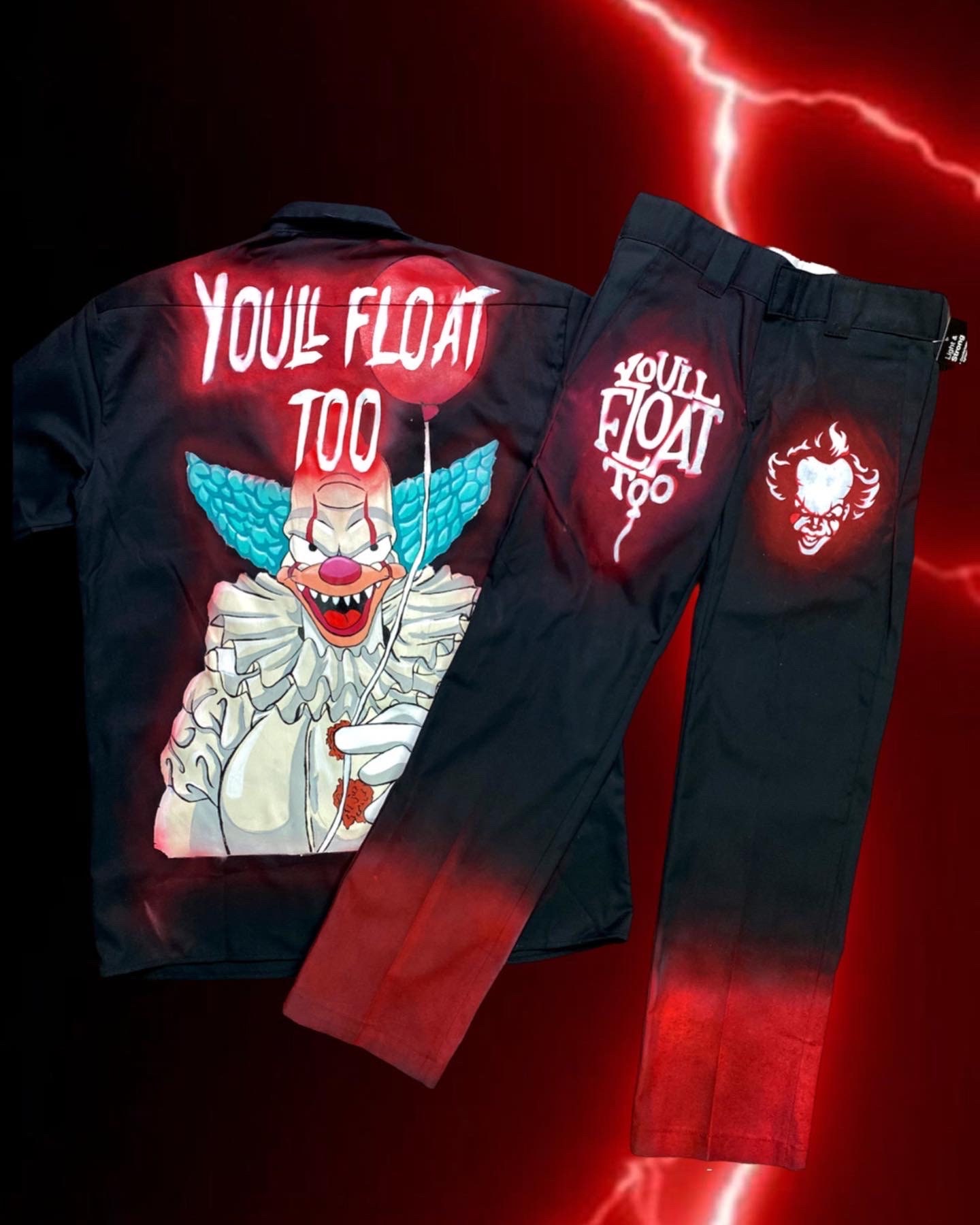 Custom Dickie Suit Krusty X IT Etsy