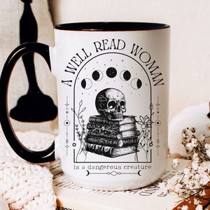 Bookish Mug, Book Lover Librarian Mug, Booktok Things, Gift for Librarian, Bookish Aesthetic, Large Coffee Cups, Cozy Bookish Mug, Book Club