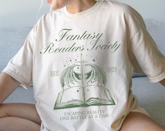 Bookish Shirt, Book Lover Gift, Bookish Gift, Gift for Reader, Book Lover Shirt, Fantasy Lover Gift, Dragon Wings Book Shirt, Fantasy Book