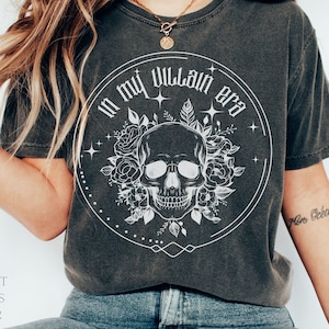 In My Villain Era Shirt, Bookish Sweatshirt, Dark Romance Tee, Book Club Shirt, Gift for Reader, Enemies to Lovers Trope, Comfort Colors®
