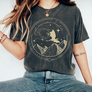 Bookish Shirts, Dragon Celestial Tee, Fantasy Romance TShirt, Bookish Tee, Booktok Merch, Gift for Readers, Dragon Wings Night Sky Shirt