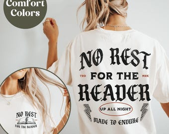 Bookish Shirt, Bookish Gift, Gift for Book Lover, Gift for Reader, Gift for Bookworm, Book Shirt, Gift for Booktoker, Booktok Comfort Colors