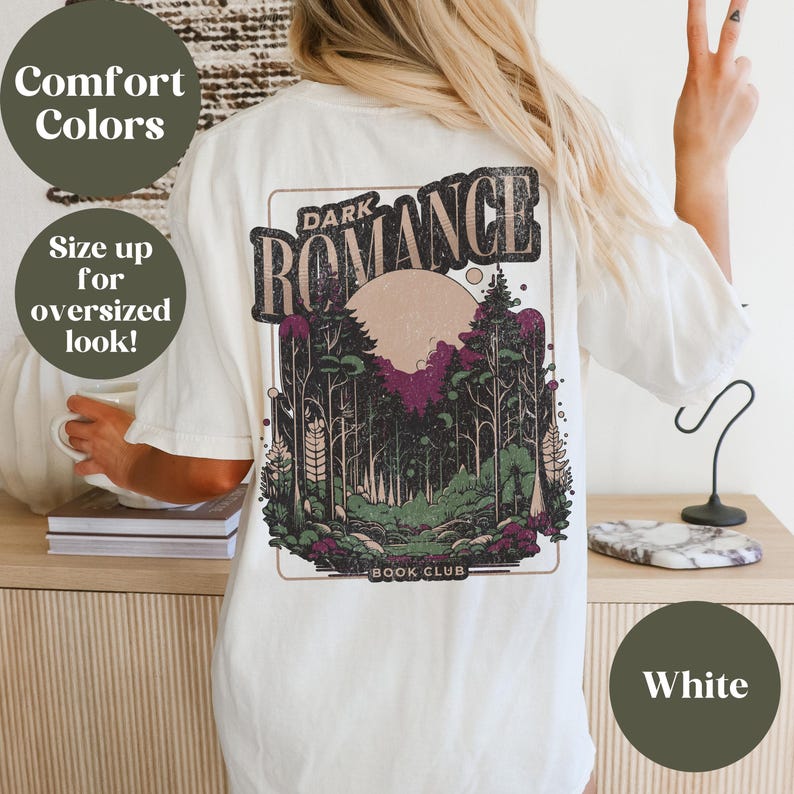 Dark Romance Shirt, Bookish Sweatshirt, Dark Romance Book Club, Book Club Shirt, Gift for Reader, Enemies to Lovers Trope, Comfort Colors® image 2