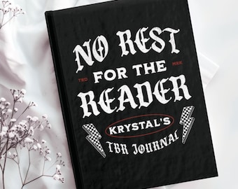 Book Journal, Book Lover Gift, Gift for Booktoker, Reader Gift, Bookish Gift, Reader Journal, Reading Journal, Custom Notebook,Bookworm Gift