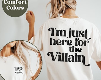 Bookish Shirt, Book Shirt, Bookish Gift, Dark Romance TShirt, Villain T-Shirt, Gift for Book Lover, Gift for Reader, Gift for Bookworm