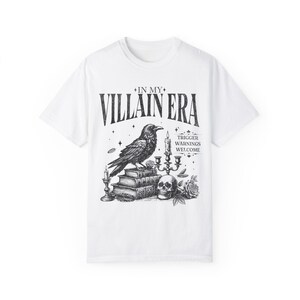 Bookish Shirt, Villain Era Comfort Colors T-Shirt, Gift for Book Lovers, Gift for Reader, Book Lover Shirt, Dark Romance Shirt, Romantasy image 7