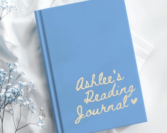 Carnet de lecture, cadeau pour amoureux des livres, cadeau pour Booktoker, cadeau lecteur, cadeau livresque, journal de lecteur, journal de lecture, carnet personnalisé, cadeau rat de bibliothèque