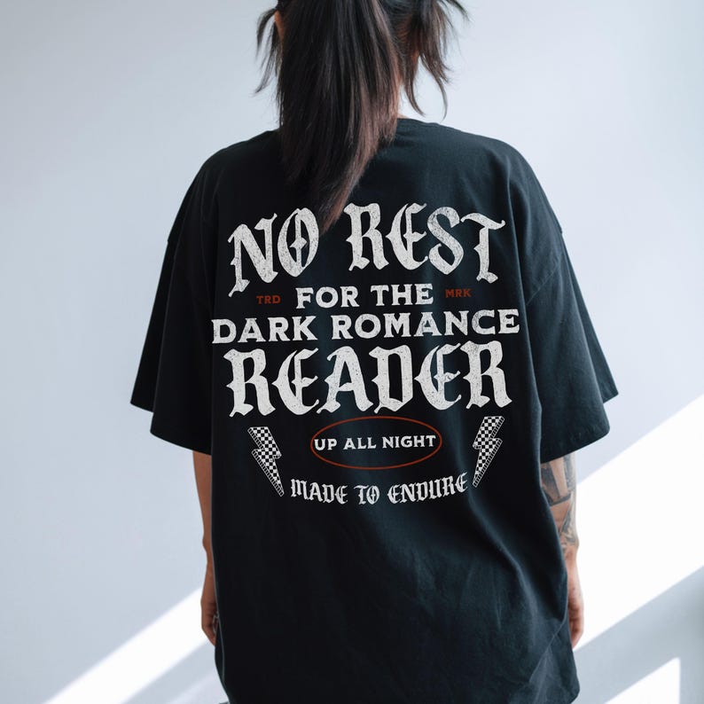 Bookish Shirt, Bookish Gift, Gift for Book Lover, Gift for Reader, Dark Romance, Book Shirt Comfort Colors, Gift for Booktoker, Bookworm image 1