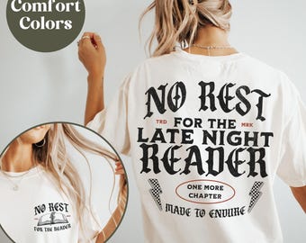 Bookish Shirt, Bookish Gift, Gift for Book Lover, Gift for Reader, Gift for Bookworm, Book Shirt, Gift for Booktoker, Booktok Comfort Colors