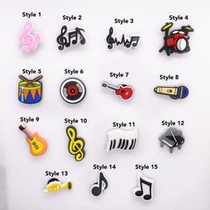 Music Jibbitz Etsy Australia