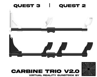 Kio VR Rifle Gunstock - Meta Oculus Quest 3 / Quest 2 / Quest Pro