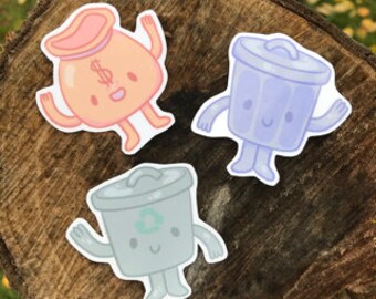 Trash 'n Treasure - Sticker 3 pack