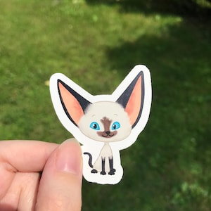 Storybook Kitty Sticker