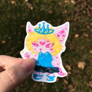 Stylish Pink Pet Sticker