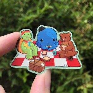 Peaceful Picnic Sticker