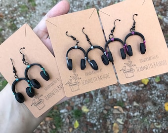 Gamer Headphones Earrings - Made by Mom