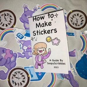 How to Make Stickers - A Mini Zine